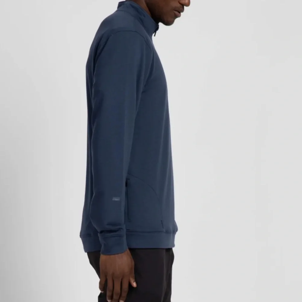 True Linkswear - All Day Quarter Zip Navy Blue Sweatshirt - Size XXL
